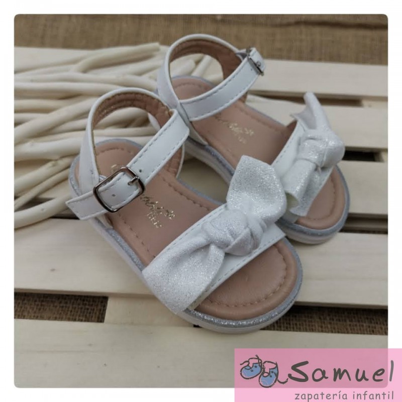 Sandalia Niña Lazo tela 2895