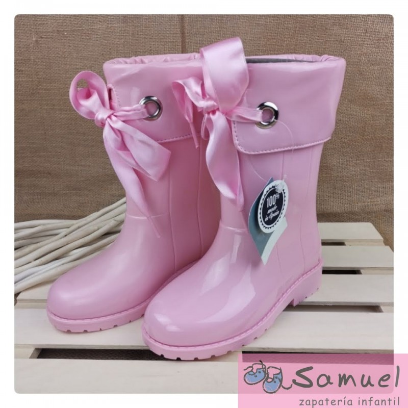 Bota Agua Charol lazo10114-003