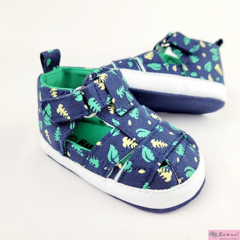 Sandalia Bebe velcro Jungla C233