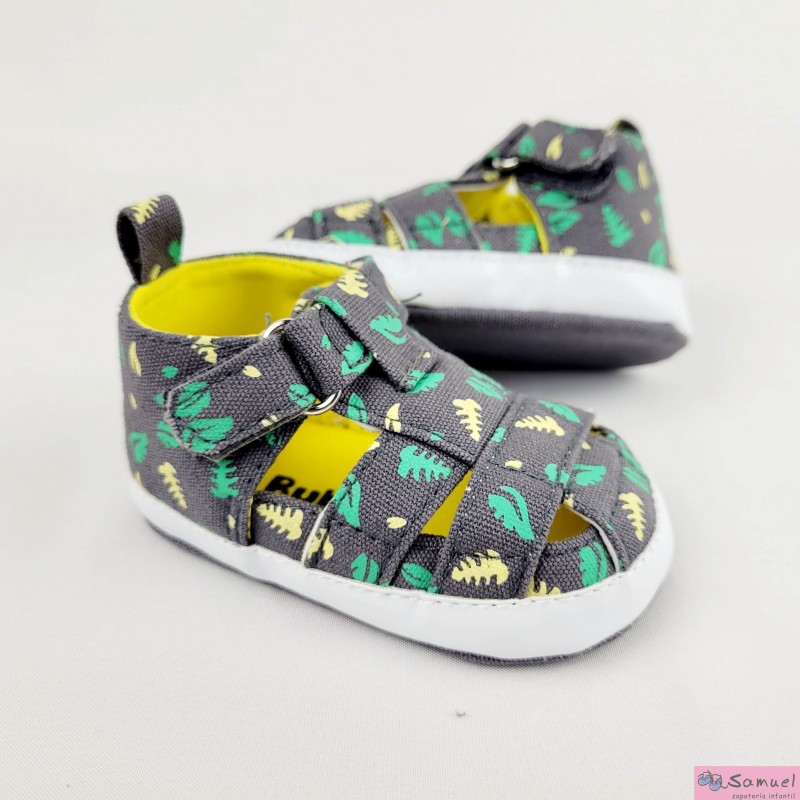 Sandalia Bebe velcro Jungla C233