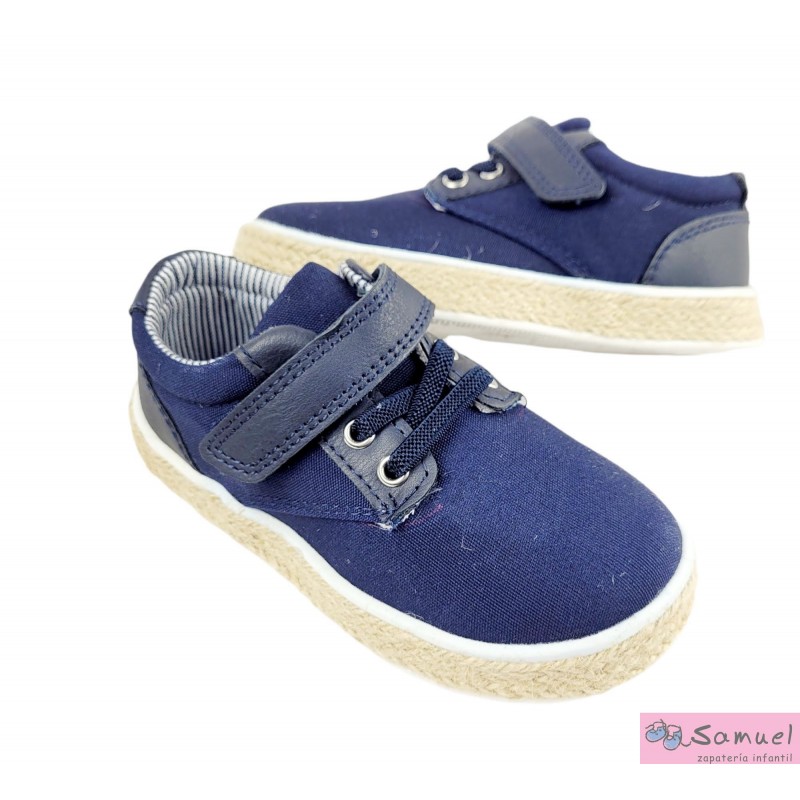 Náutico Velcro suela Esparto C109