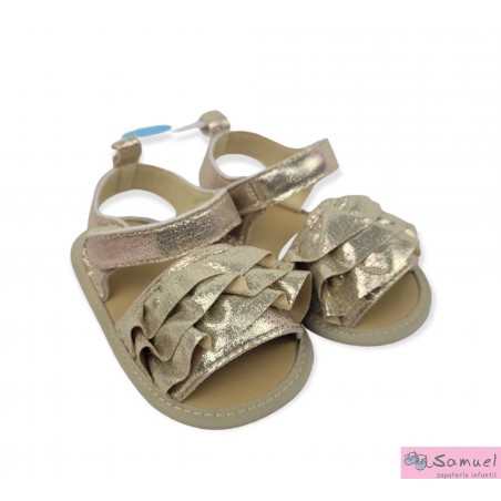 Sandalia bebe volantesC700