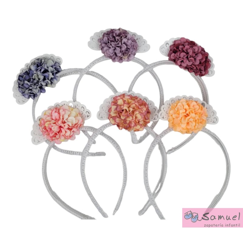 Diadema Flor con Peineta Mod 1293F