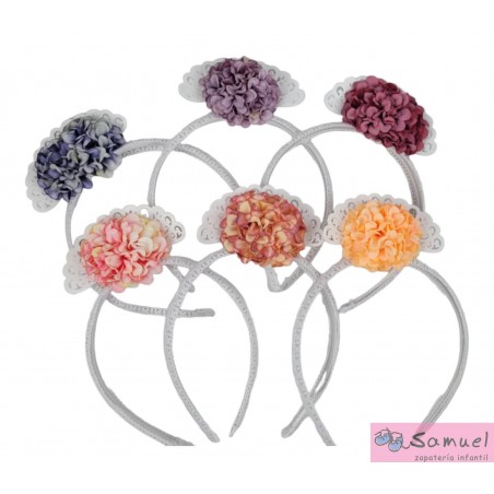 Diadema Flor con Peineta Mod 1293F