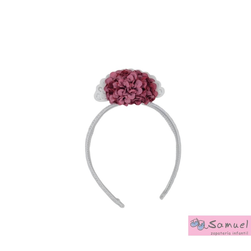 Diadema Flor con Peineta Mod 1293F