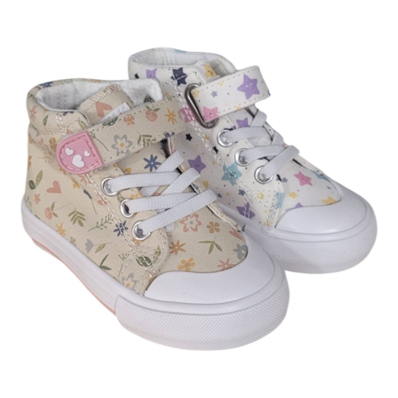 Botin Lona Estrellas Mod C1262