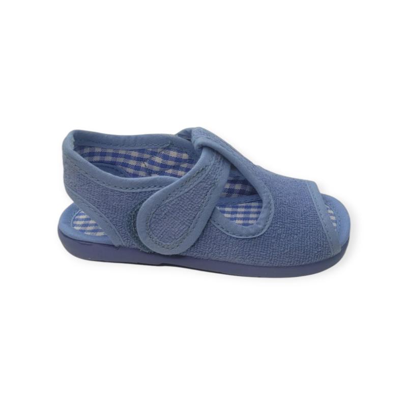 Zapatilla Casa Velcro Rizo Mod 555