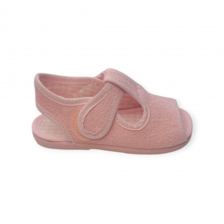 Zapatilla Casa Velcro Rizo Mod 555