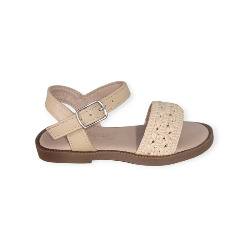 Sandalia Rafia Niña Mod C1353