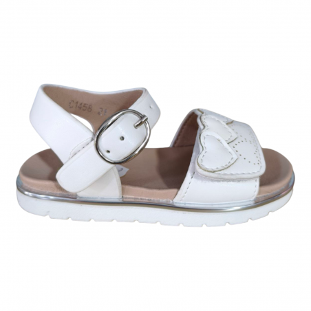 Sandalia Velcro Corazones Mod C1458