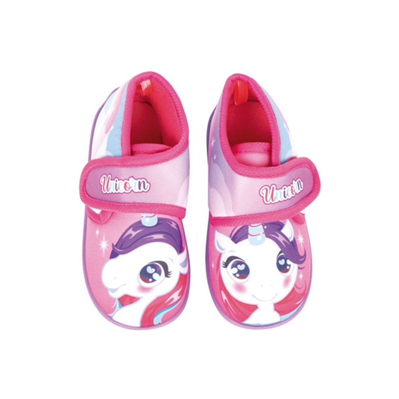 Zapatilla Velcro Unicornio ZK16581