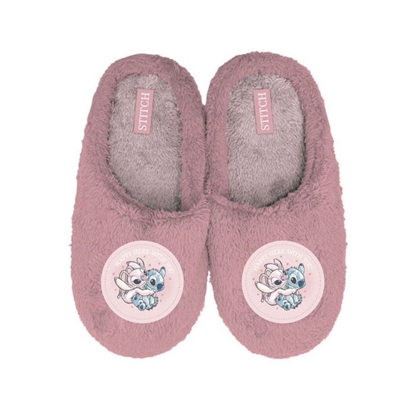 Zapatilla Casa Stitch & Angel WD17527