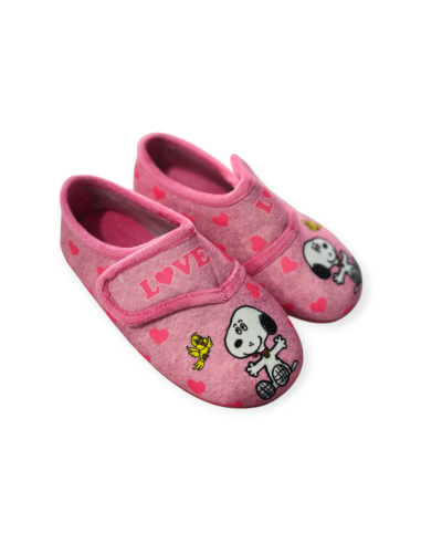 Zapatilla Velcro Snoopy Michu Mod 7108