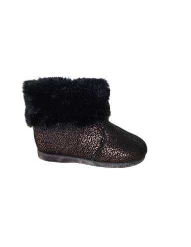 Botín Leopardo Cuello Pelo Mod 1190
