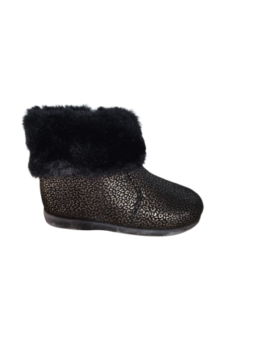 Botín Leopardo Cuello Pelo Mod 1190