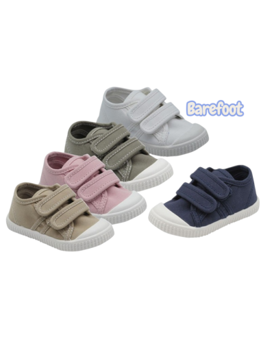 Zapatillas lona Barefoot C1687