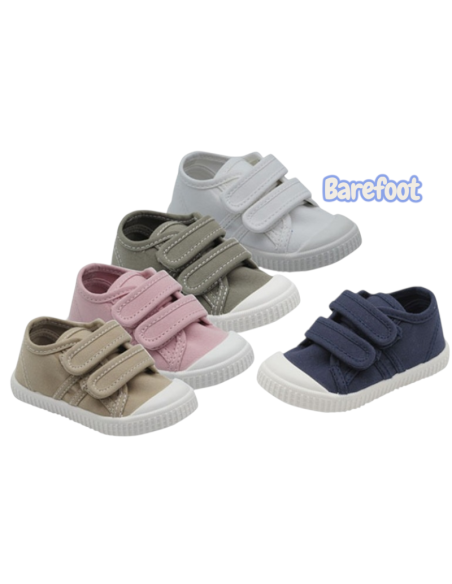 Zapatillas lona Barefoot C1687