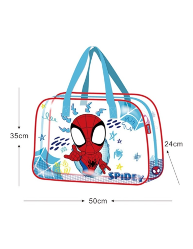 Bolso Malla Antiarena Spiderman SM17133