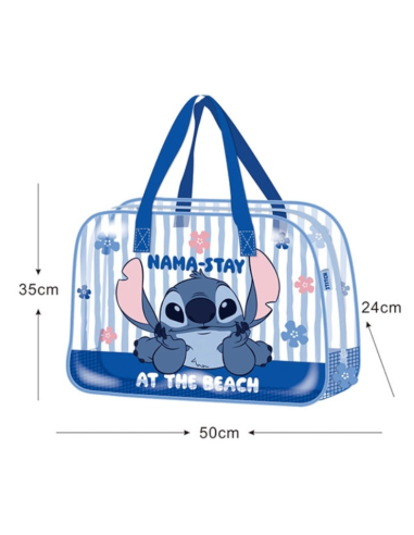 Bolso Malla Antiarena Stitch WD17125