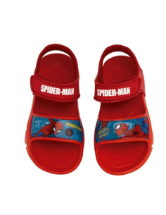 Sandalia Playa Velcro Spiderman Mod SM17724