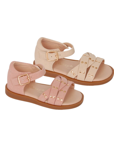 Sandalia tachas mini C1794