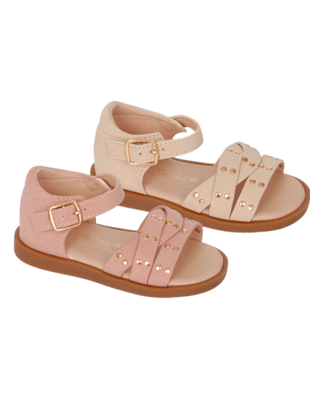 Sandalia tachas mini C1794