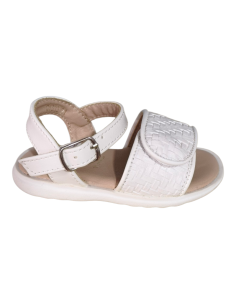 Sandalia Blanca velcro mini C1333