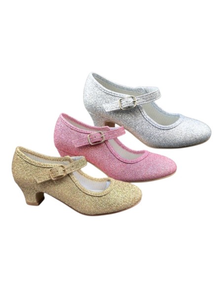 Tacon Glitter niña C1948
