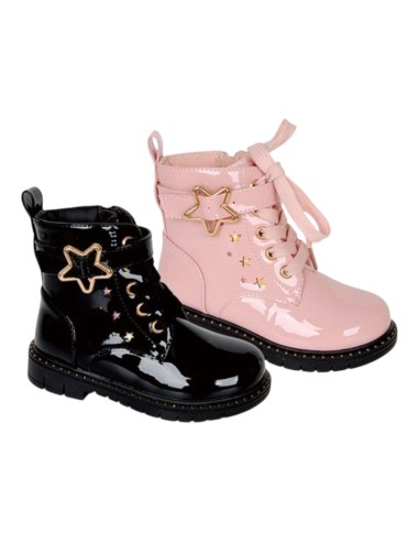 Bota militar Charol estrellas C1850