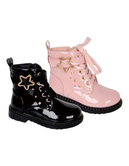 Bota militar Charol estrellas C1850