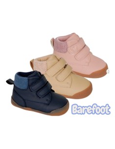 Botín Barefoot doble velcro C1852