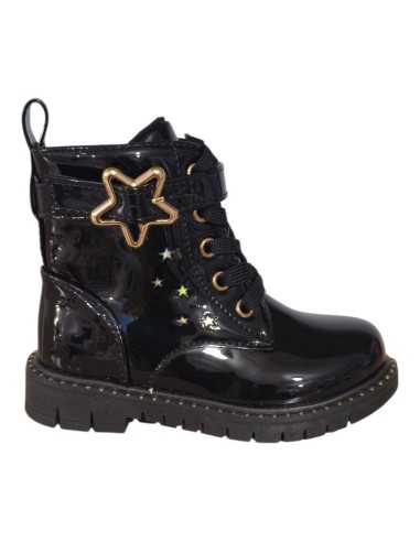 Bota militar Charol estrellas C1850